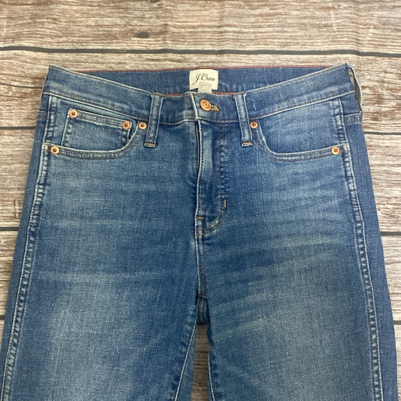 J.Crew 9in vintage straight leg unfinished hem sz 27T - Picture 3 of 14